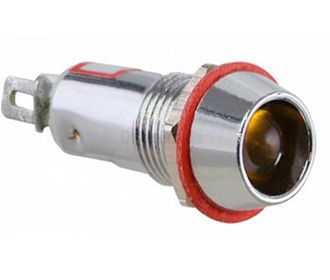 Армат. сигн. світлодіодна AD22C-8/AC220V, жовта АсКо(A0140030106)