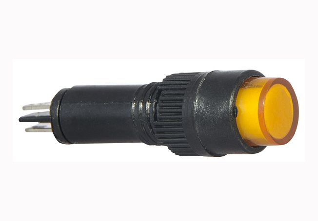 Арматура сигнальна світлодіодна AD22E-8DS 220V AC/DC жовта АсКо(A0140030166)