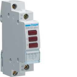 Индикатор LED SVN127 красный тройной 230В 1м Hager(SVN127)