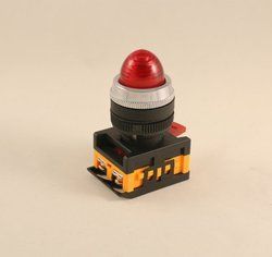 Лампа AL-22 сигнальная d22мм красный неон/240В цилиндр ИЭК(BLS20-AL-K04)