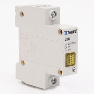 Лампа сигнальна ЛСН на DIN (жовтий) TAKEL(505503ж)