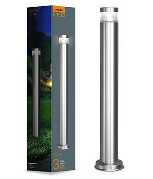 Світильник архітектурний 3W 2700K 80см. IP54 VL-AR05-03082S VIDEX(VL-AR05-03082S)