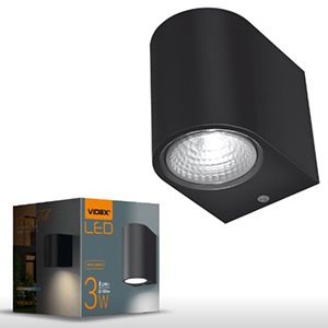 Світильник архітектурний 3W 2700K IP54 VL-AR031-032B VIDEX(VL-AR031-032B)