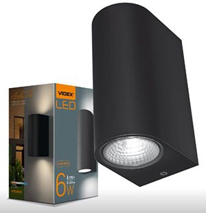 Світильник архітектурний 6W 2700K IP54 VL-AR032-062B VIDEX(VL-AR032-062B)
