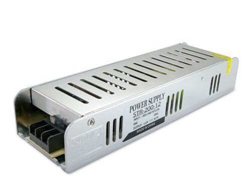 Блок питания ОЕМ DC12 200W 16,5A STR-200 узкий Biom(STR-200)