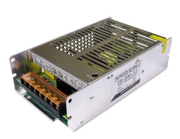 Блок питания ОЕМ DC12 200W 16,5A ІР20 LED-12-200 Biom
