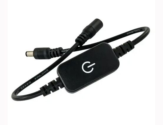 Диммер BIOM 6А M-T72 Touch чорний 1канал(M-T72)