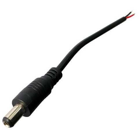 Конектор для светодиодных лент BIOM ОЕМ SC-11-MWC-2  mini Jack "папа" с дротом 15 см.(SC-11-MWC-2)