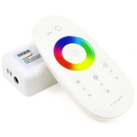 Контроллер  RGB OEM 18A-2.4G Touch белый ()