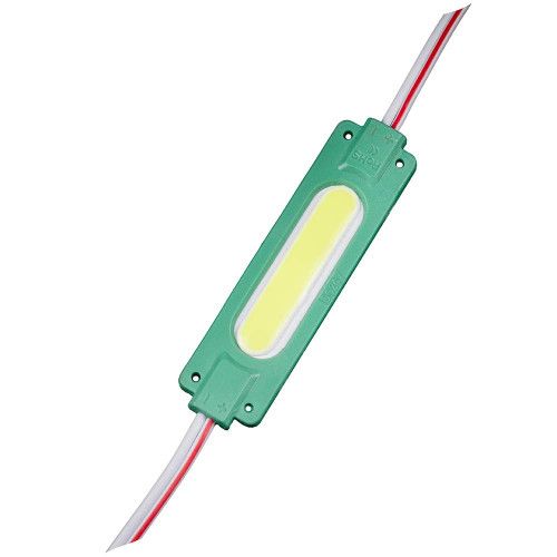 Модуль світлодіодний #105/5 G-MTK-COB-1Led-2W-24V зелений 70мм(1018567)