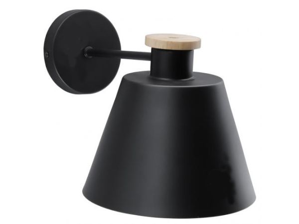 Светильник HOPFEN LF 1 LOFT E27 Max 40W BK чёрный(6005)