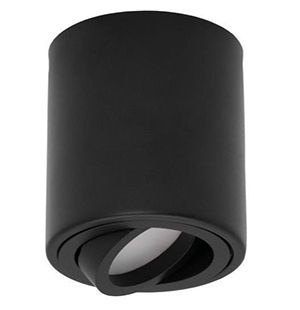 Світильник накладний HOPFEN DLL17451 R BK чорний ЧП(1744)