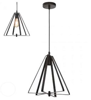 Світильник підвісний "MAXWELL" Е27 чорний(MAXWELL)