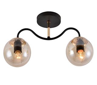 Світильник  VALESO V XA1540B/2 BK+FGD(XA1540B/2 BK+FGD)