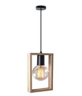 Світильник-люстра натуральний бук 64211 Vesta Light Wooden Frame(64211)