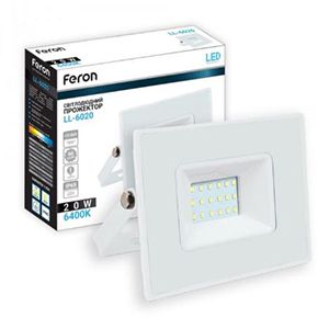 Прожектор Feron LL-6020 20W 6400K 1800Lm IP65(40052)