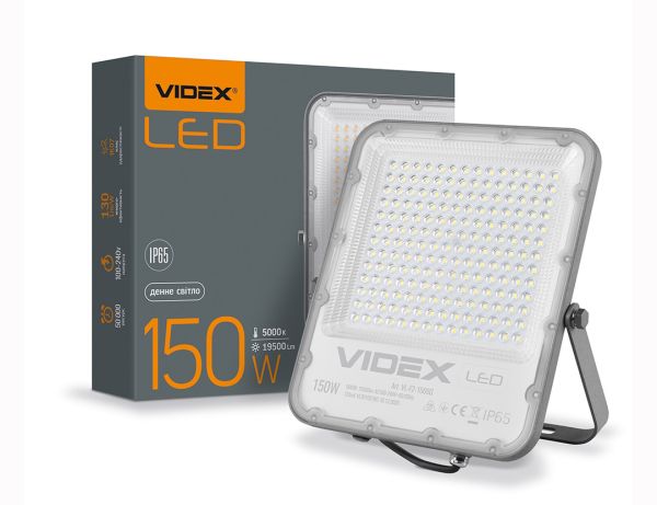 Прожектор LED VIDEX PREMIUM F2 150W 5000K  (VL-F2-1505G)(VL-F2-1505G)