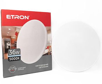 Світильник LED ETRON 36W 5000K коло 1-EDP-617 IP20(1-EDP-617)