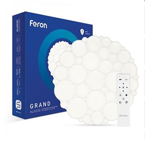 Світильник AL6030 GRAND 72W 3000-6000K 5400Lm FERON коло 500*90mm(7255)