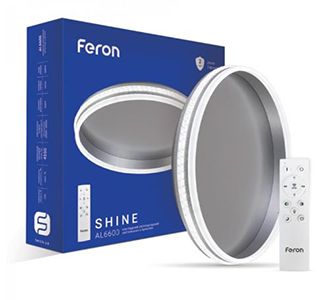 Світильник AL6600 SHINE 70W 2700-6500K 4500Lm FERON коло 400х80mm(7675)