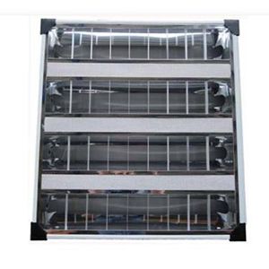 Світильник LUMEN LED растр. внут. 600*600 с перфор.вставками  4х12Вт ламп(503010215)