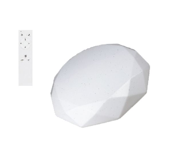Светильник потолочный LED LUXEL с пультом и регулятором яркости 60W "Диамант" (CLСR-60)(CLСR-60)
