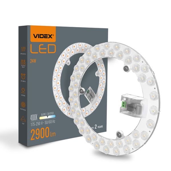 LED-модуль для світильників 24W 4000K VL-MLC-244 VIDEX(VL-MLC-244)
