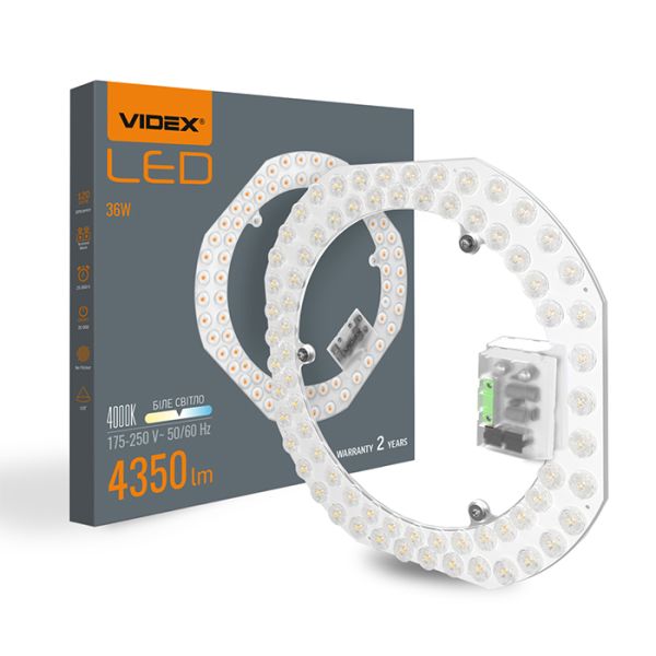LED-модуль для світильників 36W 4000K VL-MLC-364 VIDEX(VL-MLC-364)