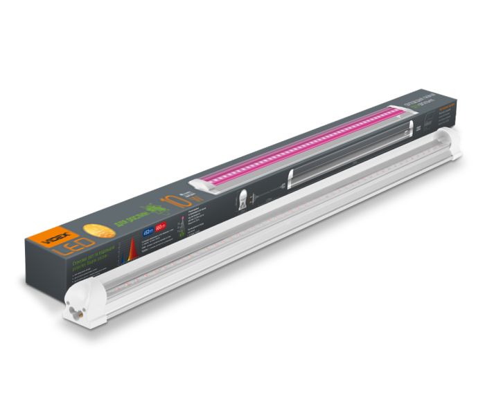 Світильник LED FITO VIDEX T8 0,6м 10W 220V линейный VL-T8FF-1006B(VL-T8FF-1006B)