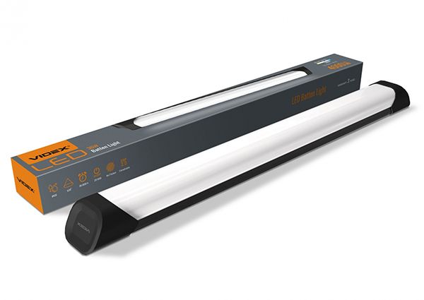 Світильник лінійний 36W 0,6М 5000K 220V ІР20 VLE-BN-36065B чорний LED VIDEX(VLE-BN-36065B)