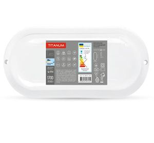 Світильники накл. овал 20W 6500K ІР54 білий TL-BHO-206 TITANUM(TL-BHO-206)
