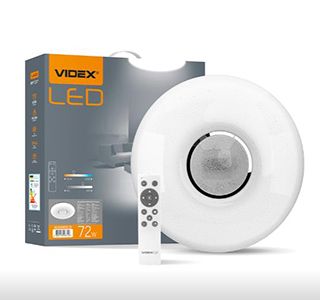 Світильники круглий функціональний 72W 2800-6200K ІР44 RING VL-CLS1859-72 LED VIDEX(VL-CLS1859-72)