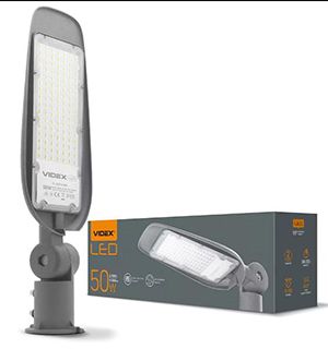 Вуличний ліхтар 50W 5000K ІР65 поворотний  VL-SLе14-505 VIDEX(VL-SLе14-505)