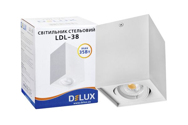 Светильник потолочный DELUX  LDL-38 белый 90015914(90015914)