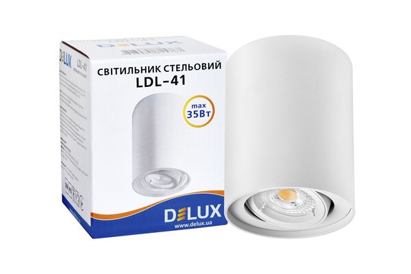 Светильник потолочный DELUX  LDL-41 белый 90015916(90015916)
