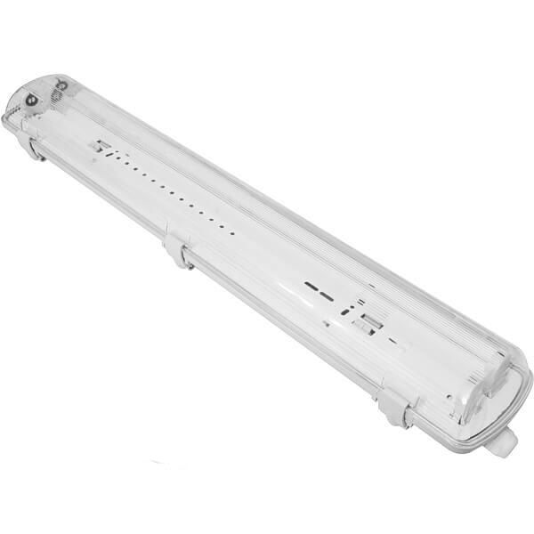 Корпус светильника Ecostrum (2*1200) IP65 GХ под LED лампы (БЕЗ ЛАМП)(74816)