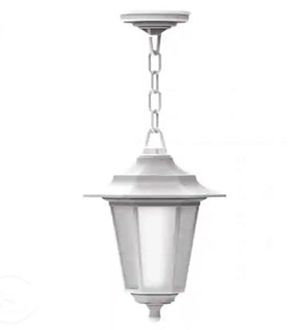 Світильник підвісний E27 IP44 Бегонія 3 білий HOROZ(400-020-118)