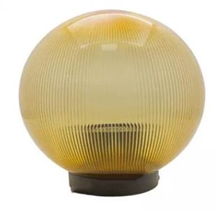 Шар 200 золотой призматический PL2103 макс.40W + база з E27