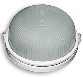Світильник 100W круг білий без решітки MC-1201(MC-1201)