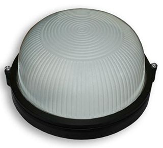 Світильник 100W коло чорний без решітки MC-1202(MC-1202)