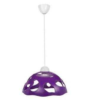 Світильник ЕРКА 1304 стельовий, 60w, фіолетовий Е27 (ЧП)(160706)