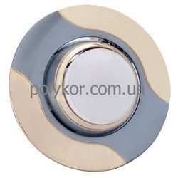 Світильник точковий DELUX DR39107R R39 220V хром мат.-золото поворот.(10008607)