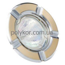 Светильник точечный DELUX HDL 16106R MR16 12V золото мат-хром(10008692)
