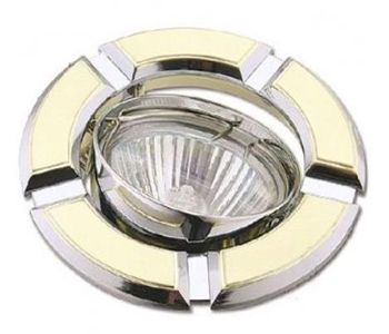 Світильник точковий DELUX HDL 16106R MR16 12V хром мат-золото(10008693)