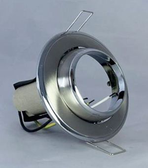 Світильник FERON 020 R-50/D/L E14 GY-CM  сірий-хром(020 R-50/D/L E14 GY-CM)