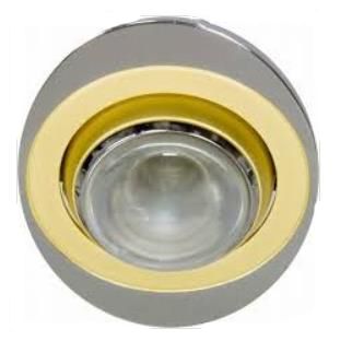 Світильник FERON 108Т MR-16  чорний-золото(108Т MR-16  чорний-золот)