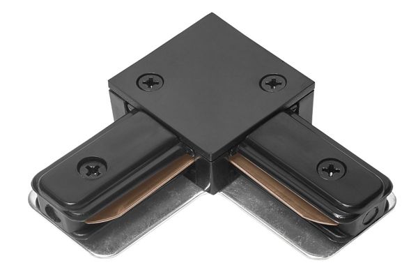 Конектор L-образний чорний DELUX 2LC 90015813(90015813)