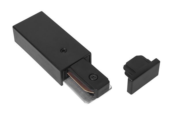 Раз'єм живлення+заглушка чорний DELUX 2КIТ 90015820(90015820)