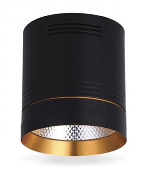 Світильник трековий AL542 COB 10W4000K IP20 чорний+золото FERON(6325)