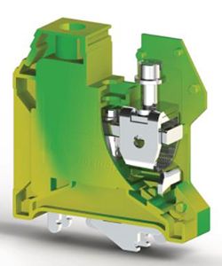 Клема заземлення AVK 35T RD жовто-зелена Klemsan(0.0.0.3.34210)